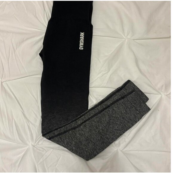 Gymshark Women's Black/Grey Ombre Adapt Leggings - Picture 3 of 5